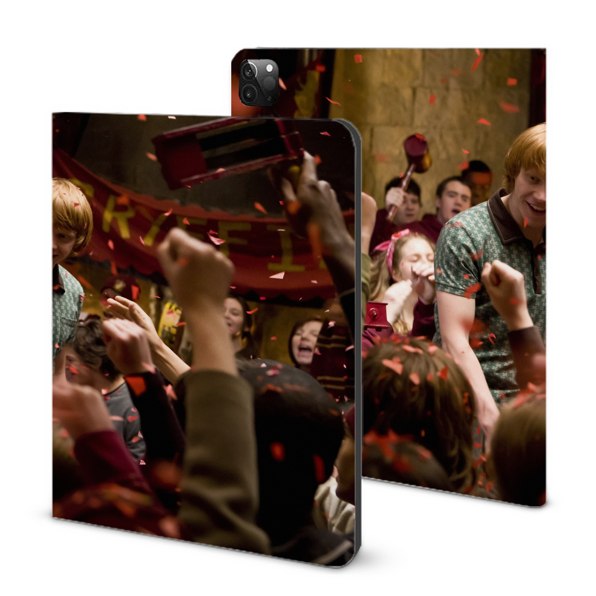 （画像用） Harry Potter ハリー・ポッターシリーズ IPadケース ペンホルダー付き ブックスタイルデザイン